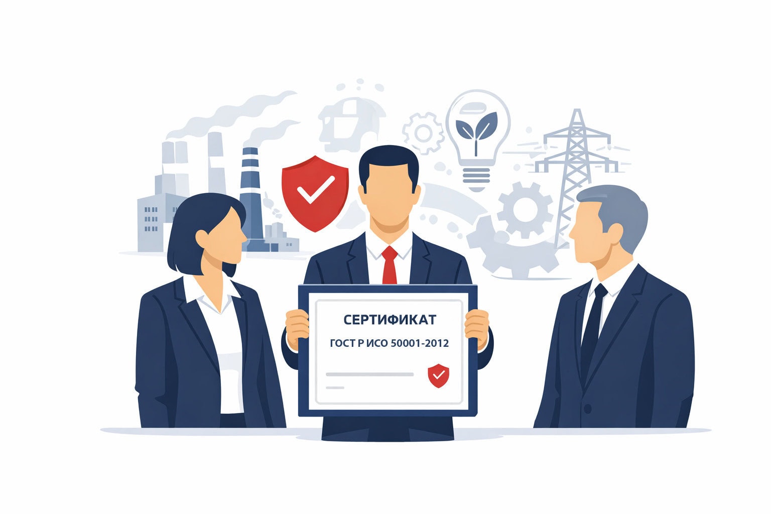 Оформление сертификата ГОСТ Р ИСО 50001-2012 в Челябинске и по всей Челябинской области